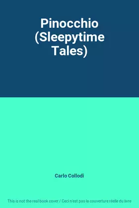 Couverture du produit · Pinocchio (Sleepytime Tales)