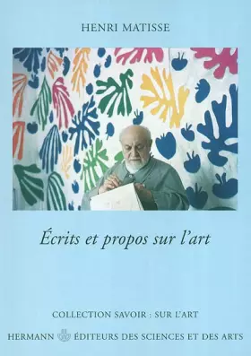 Couverture du produit · Ecrits et propos sur l'art