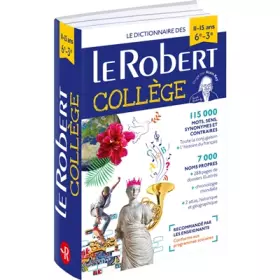 Couverture du produit · Dictionnaire Le Robert Collège - 11/15 ans - 6e-5e-4e-3e