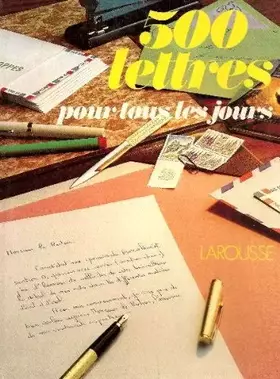 Couverture du produit · 500 Lettres Pour Tous Les Jours