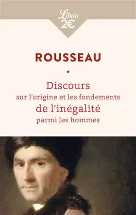 Couverture du produit · Discours sur l'origine et les fondements de l'inégalité parmi les hommes