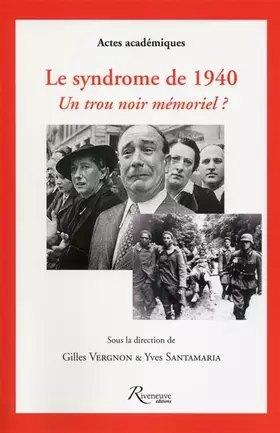 Couverture du produit · SYNDROME DE 1940. UN TROU NOIR