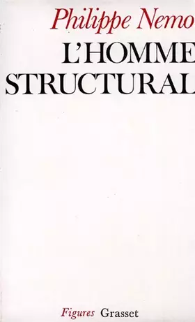 Couverture du produit · L'homme structural