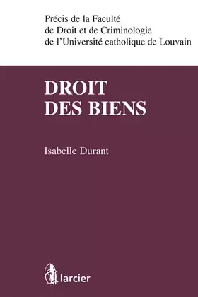 Couverture du produit · Droit des biens