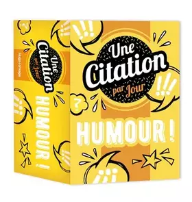 Couverture du produit · Une citation d'humour par jour 2022