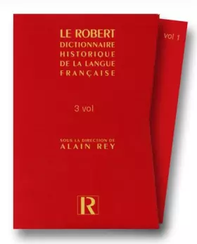 Couverture du produit · Dictionnaire Historique De La Langue Francaise - Le Robert