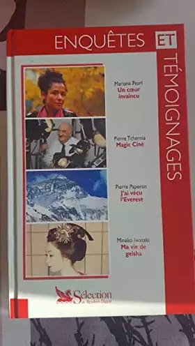 Couverture du produit · enquetes et temoignages