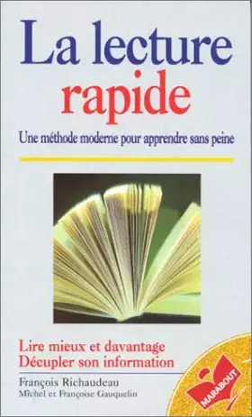 Couverture du produit · La lecture rapide