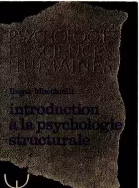 Couverture du produit · Introduction a la Psychologie Structurale