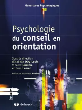 Couverture du produit · Psychologie du conseil en orientation