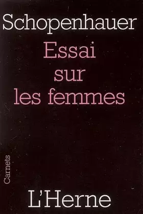 Couverture du produit · Essai sur les femmes