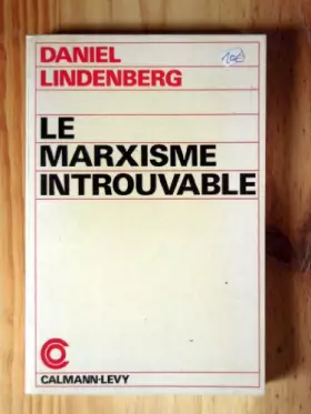 Couverture du produit · Le marxisme introuvable