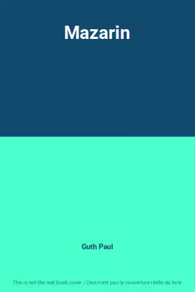 Couverture du produit · Mazarin