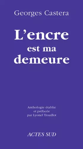 Couverture du produit · L'encre est ma demeure