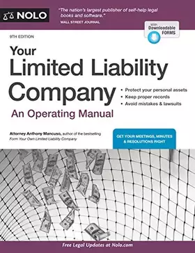 Couverture du produit · Your Limited Liability Company: An Operating Manual