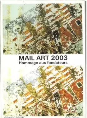 Couverture du produit · Mail art 2003 : Exposition, été 2003, Ventabren, VAC, Ventabren art contemporain