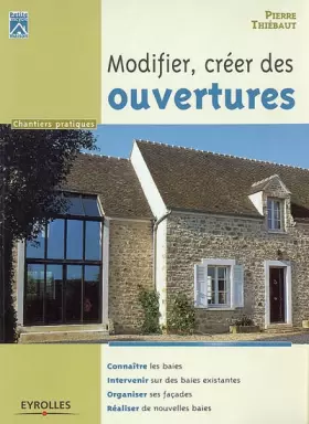 Couverture du produit · Modifier, créer des ouvertures