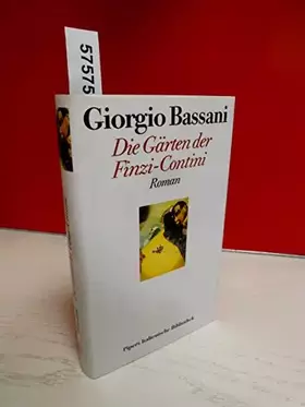 Couverture du produit · Die Gärten der Finzi-Contini: Roman
