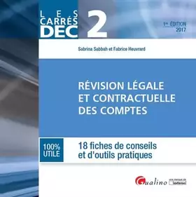 Couverture du produit · DEC 2 - Révision légale et contractuelle des comptes