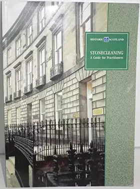 Couverture du produit · Stonecleaning: a Guide for Practitioners (Guides for Practioners)