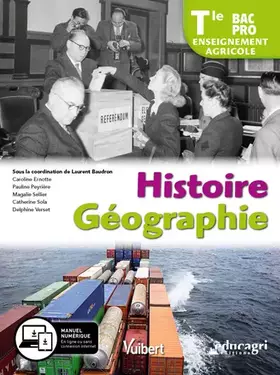 Couverture du produit · Histoire Géographie Tle BAC Pro enseignement agricole