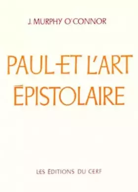 Couverture du produit · Paul et l'art épistolaire : Contexte et structure littéraires