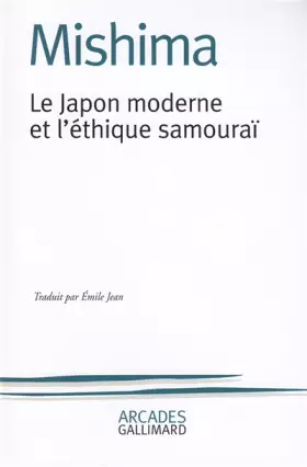 Couverture du produit · Le Japon moderne et l'éthique samouraï