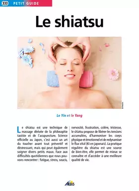Couverture du produit · PG333 - Le Shiatsu