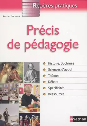 Couverture du produit · PRECIS DE PEDAGOGIE