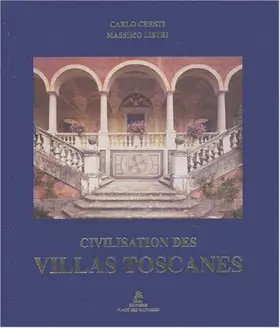 Couverture du produit · Civilisation des villas toscanes