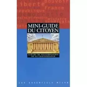 Couverture du produit · Mini guide du citoyen