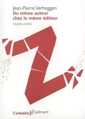 Couverture du produit · Du même auteur chez le même éditeur