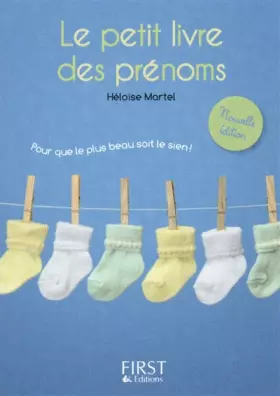 Couverture du produit · Petit livre de - Prénoms, Nouvelle édition