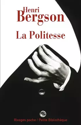 Couverture du produit · La Politesse : Et autres essais