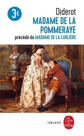 Couverture du produit · Madame de la Pommeraye suivi de Madame de la Carlière