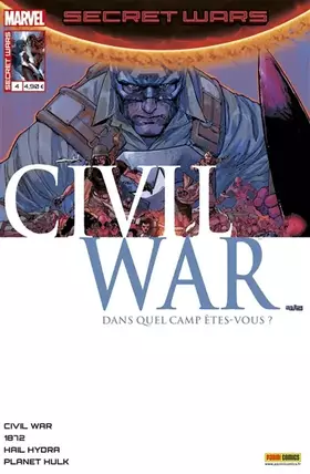 Couverture du produit · Secret Wars : Civil War 4