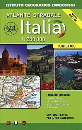 Couverture du produit · Atlante stradale Italia 1:250.000 2014-2015