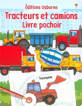 Couverture du produit · Tracteurs et camions : Livre pochoir