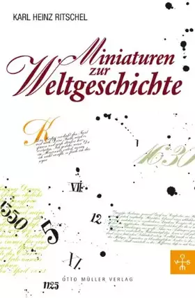 Couverture du produit · Miniaturen zur Weltgeschichte