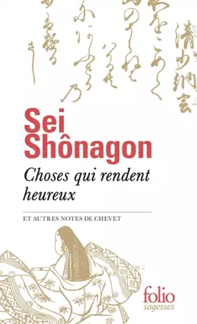 Couverture du produit · Choses qui rendent heureux et autres notes de chevet