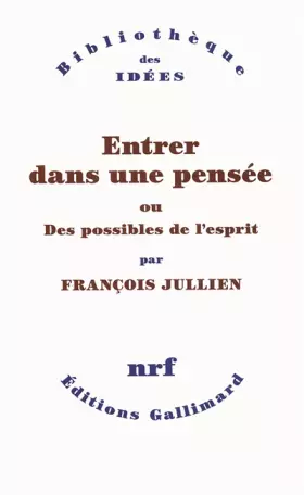 Couverture du produit · Entrer dans une pensée ou Des possibles de l'esprit