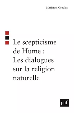 Couverture du produit · Le scepticisme de Hume : Les Dialogues sur la religion naturelle