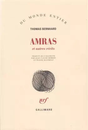 Couverture du produit · Amras et autres récits
