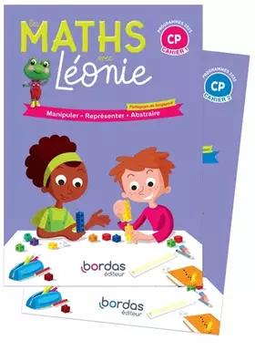 Couverture du produit · Les maths avec Léonie - CP - Pédagogie de Singapour