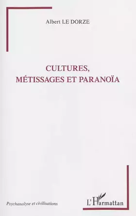 Couverture du produit · Cultures, métissages et paranoïa