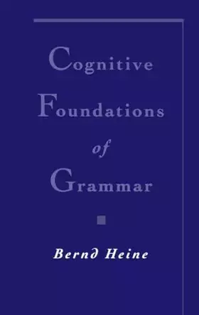 Couverture du produit · Cognitive Foundations of Grammar