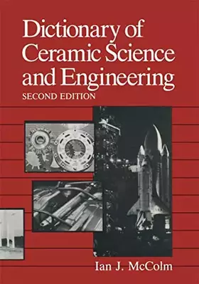 Couverture du produit · Dictionary of Ceramic Science and Engineering (Fundamental and Applied Catalysis)