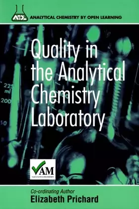 Couverture du produit · Quality in the Analytical Chemistry Laboratory (Analytical Chemistry by Open Learning)