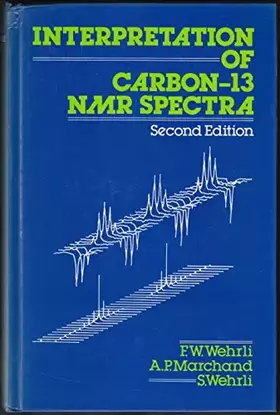 Couverture du produit · Interpretation of Carbon-13 NMR Spectra