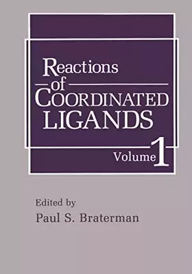 Couverture du produit · Reactions of Coordinated Ligands, Vol. 1